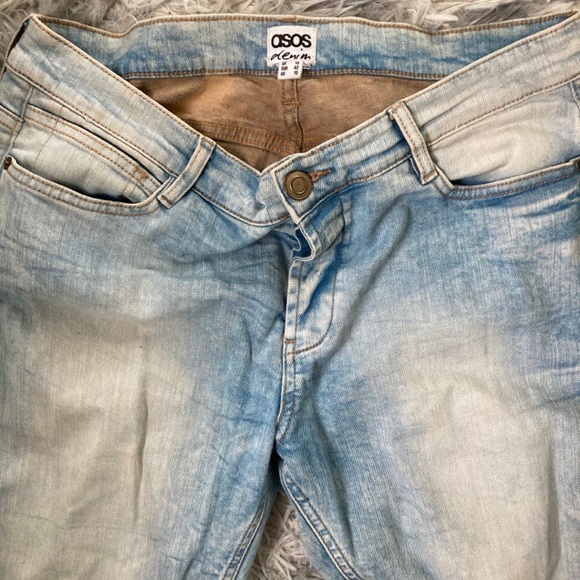 ASOS ACID WASH JEANS - Picture 2 of 4